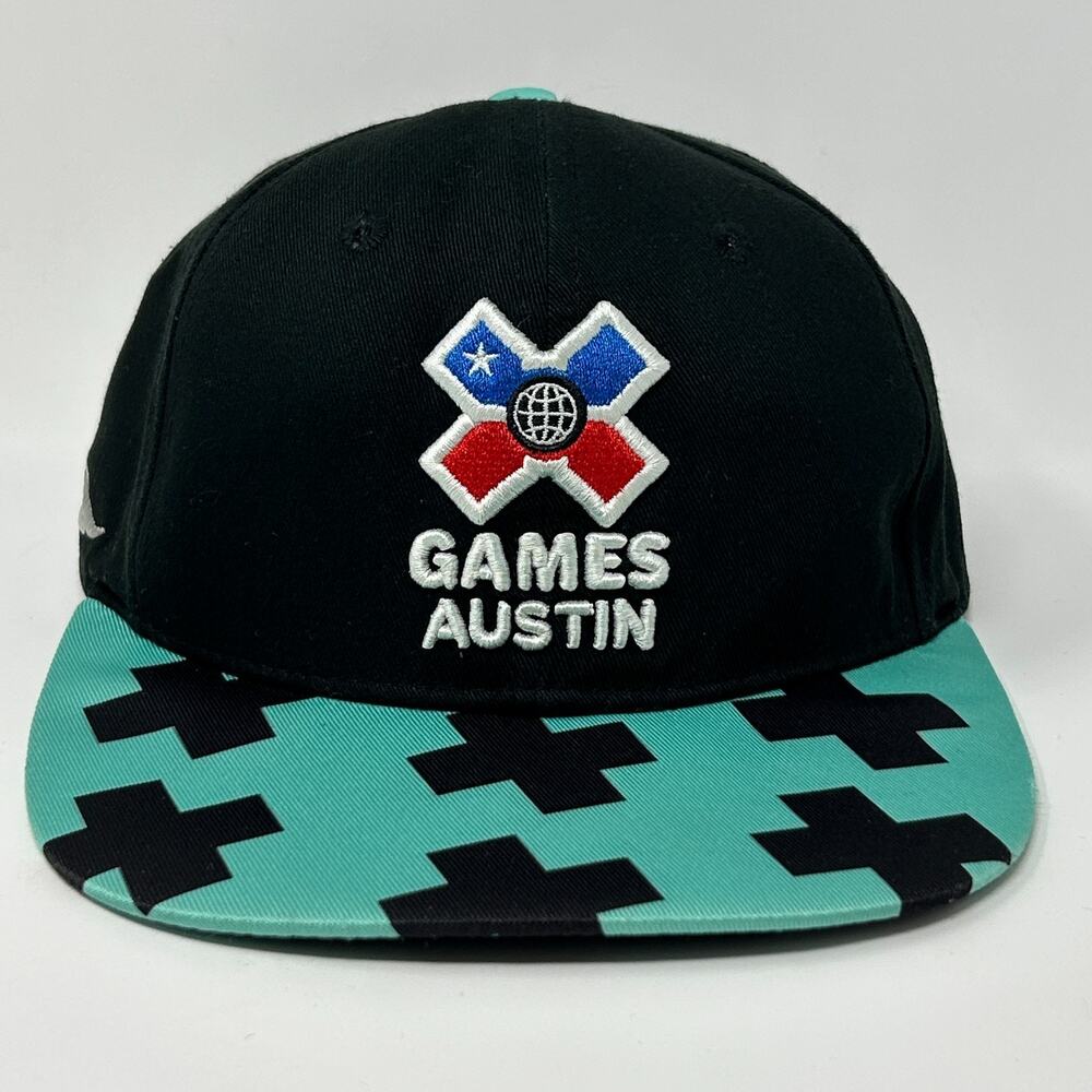X Games Austin 2014 Hat Baseball Cap Texas Cavallino 6 Panel Snapback Black